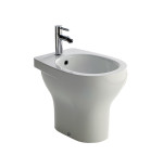 Sanitari bagno bidet a terra, Grace Globo, ceramica bianca