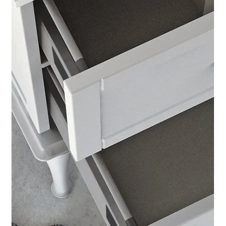 Mobile bagno sospeso Tiffany bianco opaco, cm60x2, basi, lavabi e specchi led