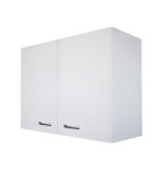 Mobile cucina bianco cm 80 con lavello e pensile colapiatti