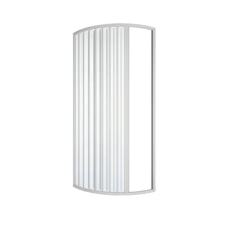 Box doccia semicircolare 70 x 90 soffietto apertura laterale