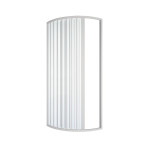 Box doccia semicircolare 70 x 90 soffietto apertura laterale