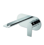 Gruppo miscelatore monocomando lavabo a parete cromo