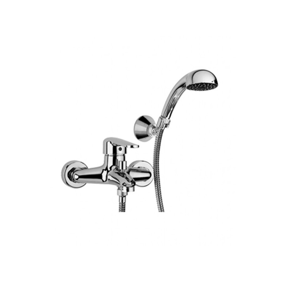 Rubinetto miscelatore monocomando vasca cromo PILOT PAINI