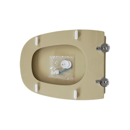 Sedile coprivaso Square Pozzi Ginori champagne poliestere