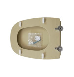 Sedile coprivaso Square Pozzi Ginori champagne poliestere