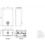Caldaia a condensazione Kalis 24.3 Kw FERROLI gas metano/gpl