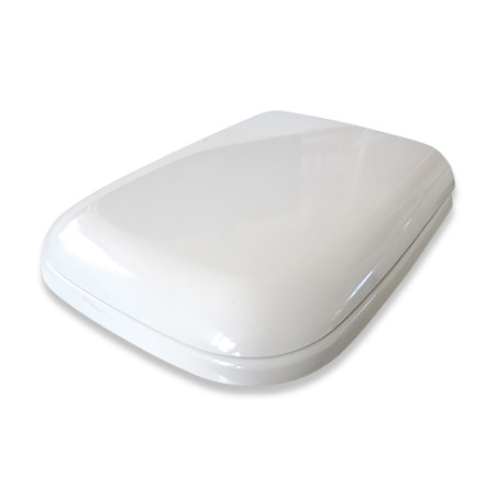 Coprivaso copriwater sedile tavoletta wc in resina termoindurente , compatibile Conca Ideal Standard, colore bianco