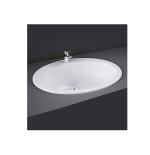 Lavabo Soprapiano Ceramica 53x43,5 Bianco 1-3 Fori RAK Italy