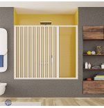 Parete Sopravasca 190 Cm Soffietto Apertura Laterale