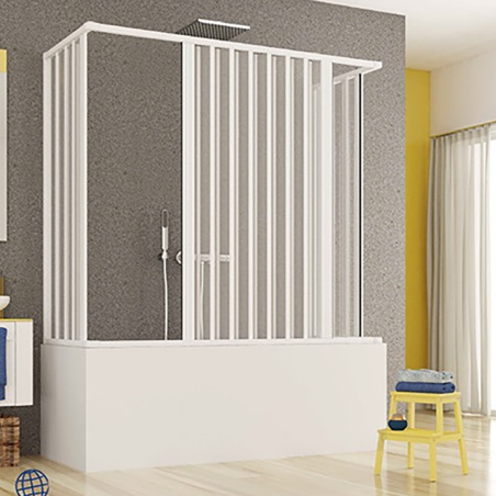 Box sopravasca 3 lati 70x140x70 PVC doppia apertura