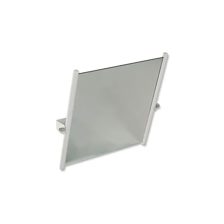 Specchio Reclinabile per Disabili 65x65 cm con Staffe
