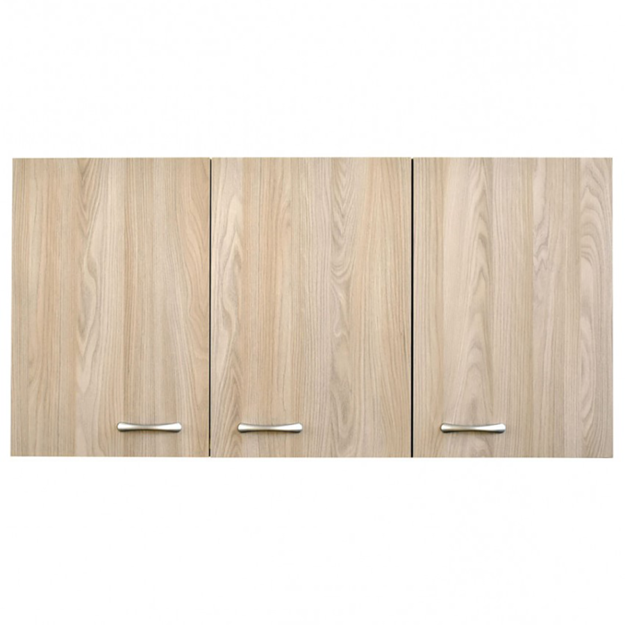 Pensile Cucina Rovere Well 120 cm con 2 Pensili e Ripiano