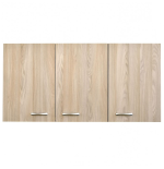 Pensile Cucina Rovere Well 120 cm con 2 Pensili e Ripiano