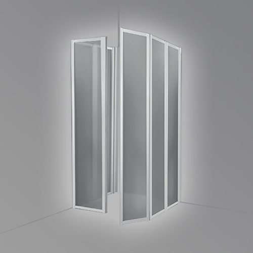 Box Cabina Doccia 3 Lati 70x70x70 per Disabili Senza Guide – Pratico e Accessibile