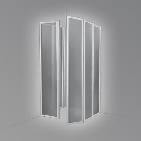Box Cabina Doccia 3 Lati 70x70x70 per Disabili Senza Guide – Pratico e Accessibile