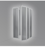 Box Cabina Doccia 3 Lati 70x70x70 per Disabili Senza Guide – Pratico e Accessibile