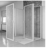 Box Cabina Doccia 3 Lati 70x70x70 per Disabili Senza Guide – Pratico e Accessibile