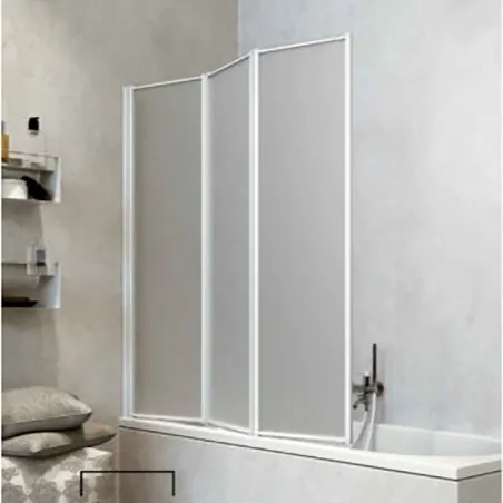Box Parete Sopravasca 3 Ante Pieghevoli 134/133 cm H140