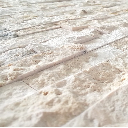 Spacco di Marmo Travertino Beige 15x45 cm