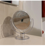 Specchio Ingranditore Circolare Appoggio Resina Trasparente