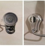 Specchio Ingranditore Muro Flessibile D15 Ventosa ABS