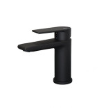 Set rubinetti lavabo, bidet, doccia deviatore nero opaco - TIMEA