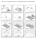 Piatto doccia marmoresina 70x120 cm con piletta
