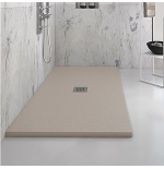 Piatto doccia marmoresina 80x120 cm sabbia con piletta