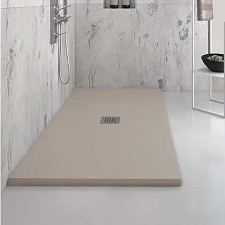 Piatto doccia marmoresina 90x120 cm sabbia con piletta