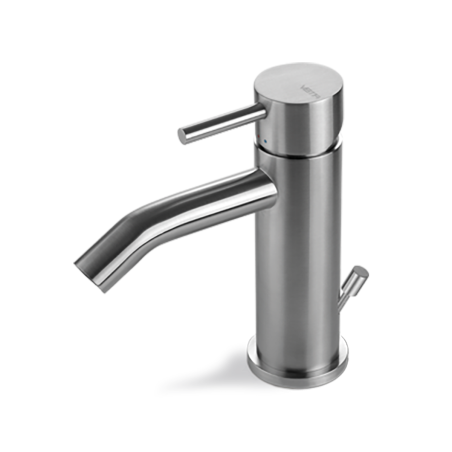 Rubinetti Miscelatori Lavabo e Bidet Inox Spazzolato - TIBER