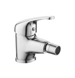 Set Rubinetti Bidet e Lavabo Cromo con Piletta