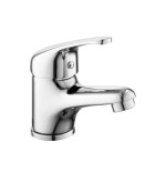 Set Rubinetti Bidet e Lavabo Cromo con Piletta