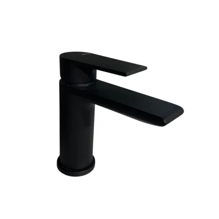 Miscelatore Lavabo Monocomando Vema Timea Nero Opaco