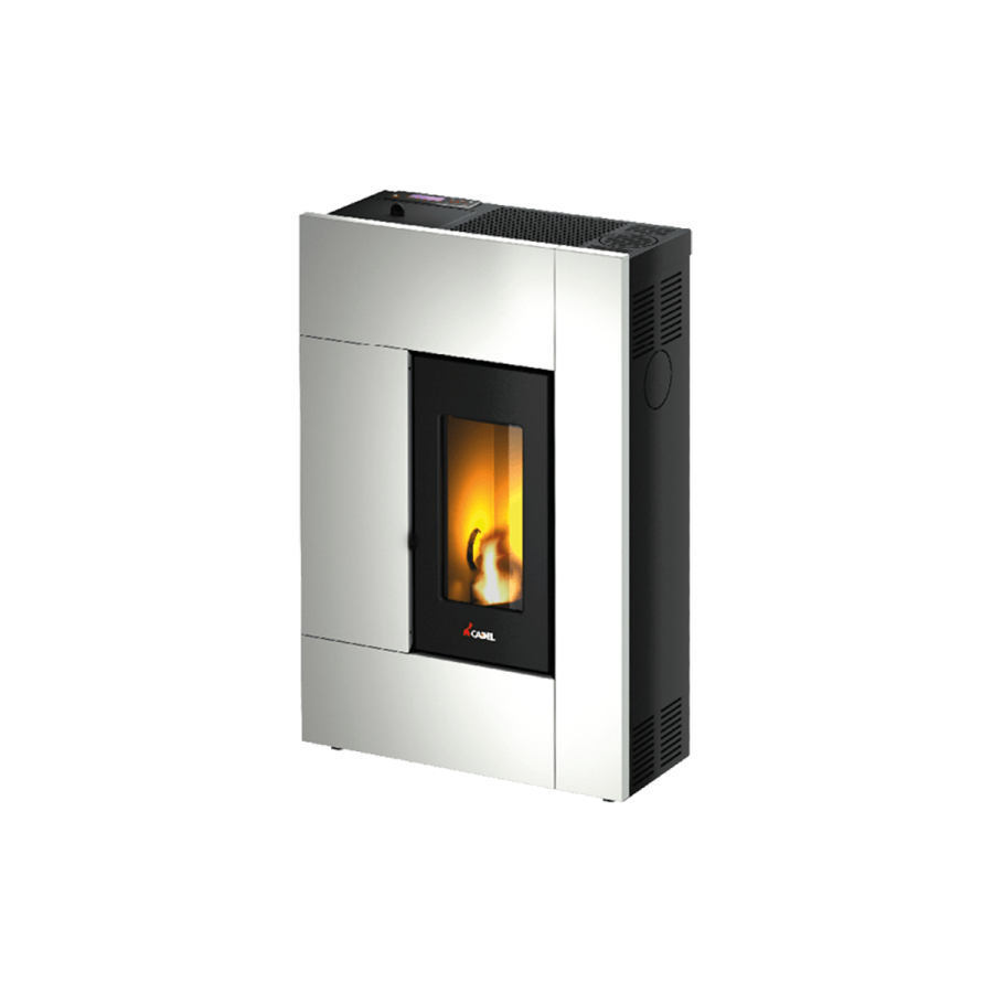 Stufa a Pellet Spirit 5 kW Cadel con Wi-Fi Integrato