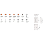 Stufa a Pellet Spirit 5 kW Cadel con Wi-Fi Integrato