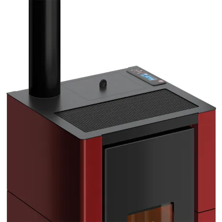 Stufa a Pellet Cristal 7 Up 7,2 kW Ventilata Cadel