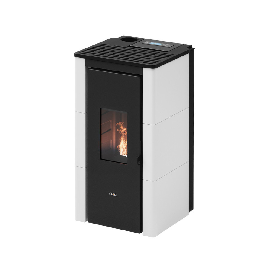 Stufa a Pellet Cristal 7 Up 7,2 kW Ventilata Cadel