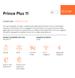 Stufa a Pellet Prince Plus 11 New 11 kW Cadel