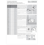 Bidet sospeso Grace Globo GRS10 in ceramica bianca