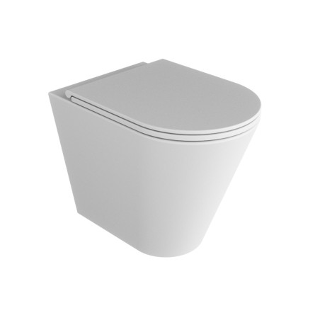 Sanitari  Vaso + Bidet + Copriwater Forma Azzurra Bianco Lucido