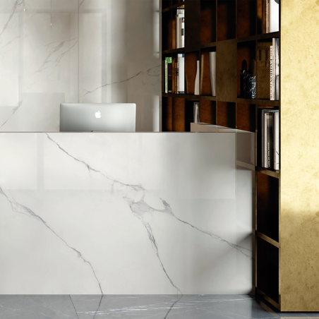Saime Cave Pietrasanta 60x120 9mm effetto marmo lucido