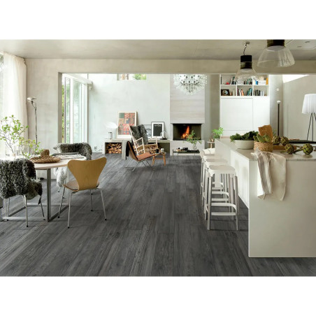 Saime Alpi Grigio 20x120 gres effetto legno