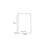 Pensile Cucina Rovere Well 40 cm 1 Anta con Ripiano