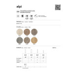 Saime Alpi Tortora 20x120 Gres effetto legno