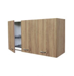 Mobile Cucina Rovere 120 Cm Con Lavello E Pensili