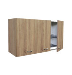 Mobile Cucina Rovere Well 120 cm Con Lavello e Pensili