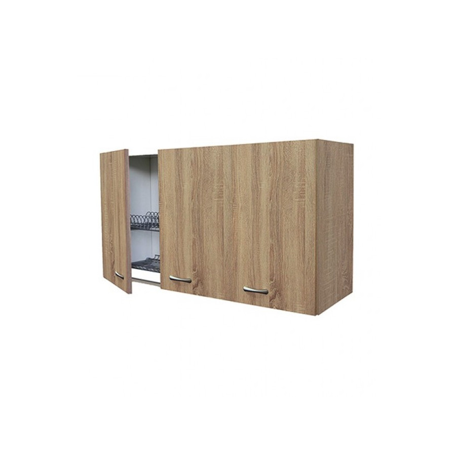 Colapiatti e Pensile Rovere Apertura Destra 120 cm H.60