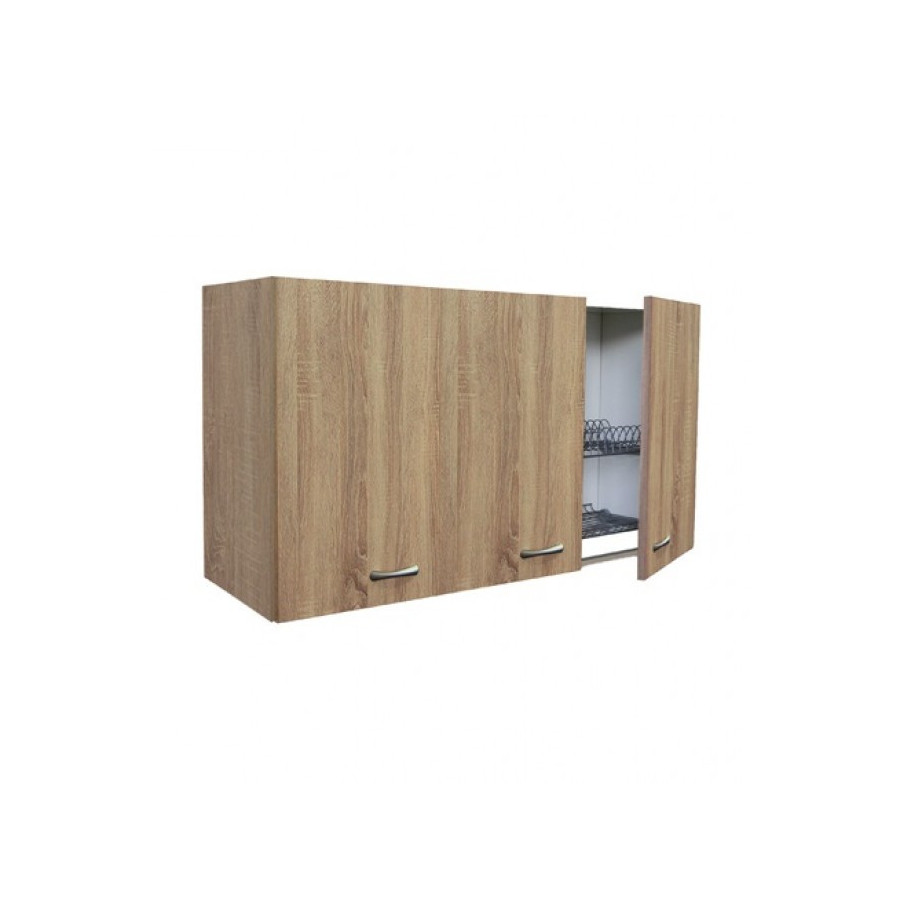 Colapiatti e Pensile Apertura Sinistra Rovere 120 cm H.60