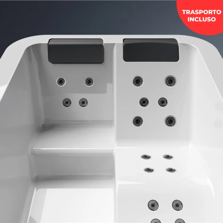 Minipiscina Breeze 190 190x190 idromassaggio Treesse