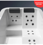 Minipiscina Breeze 190 190x190 idromassaggio Treesse